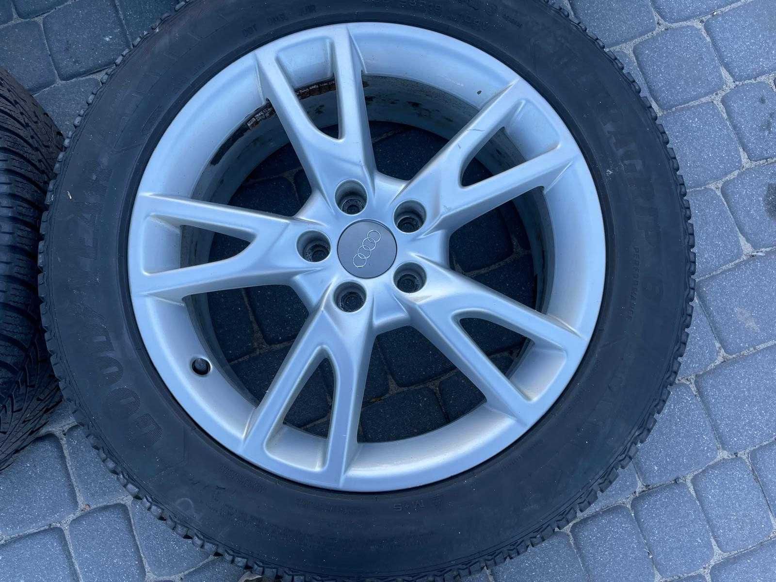 Koła Alufelgi 5x112 18" Audi A6 c7 C6 A4 B8 B9 Goodyear Zima 235/55r18