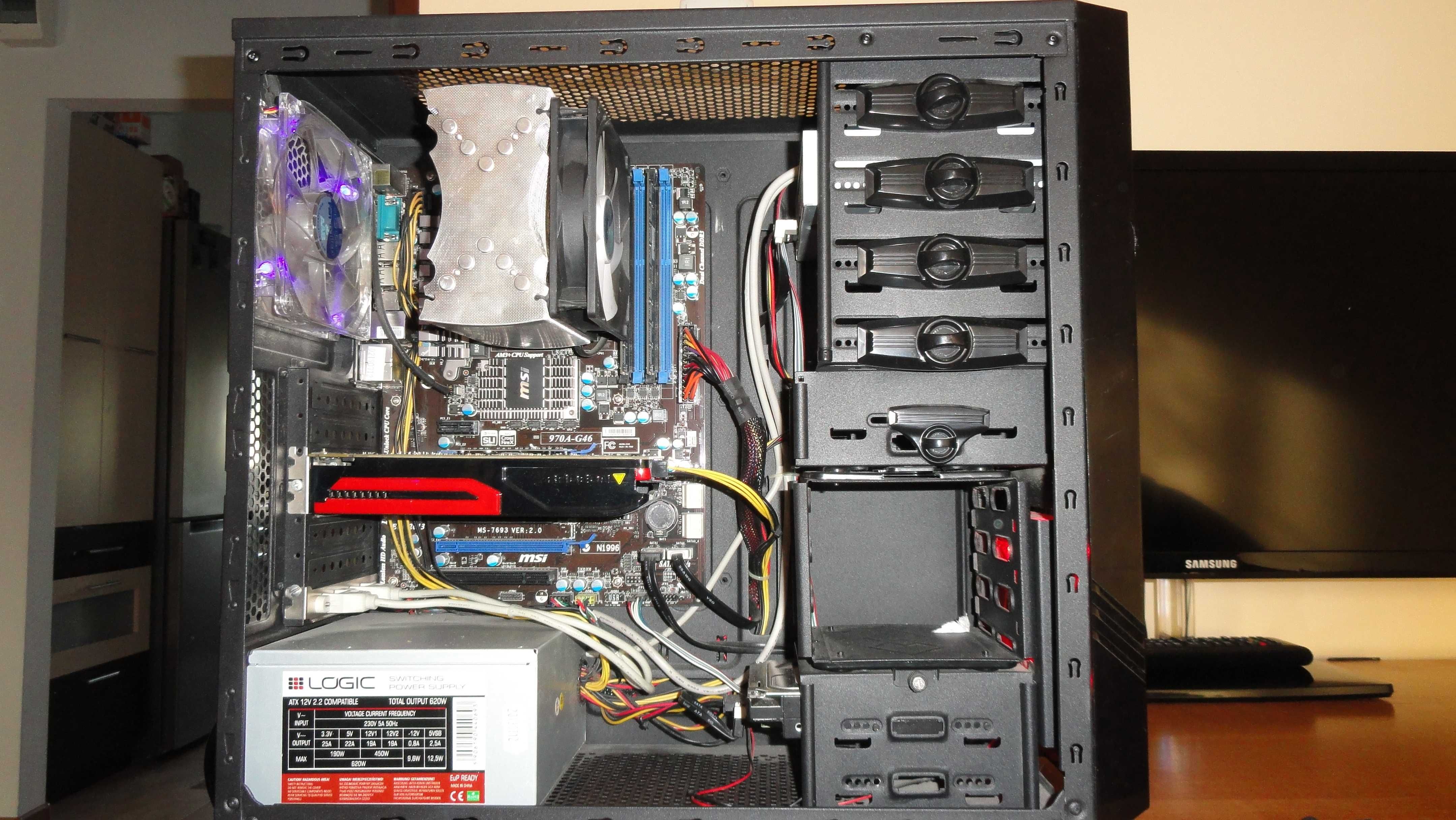 Komputer AMD FX-8120 16 GB RAM Radeon HD 7850 2 GB Dysk 2TB