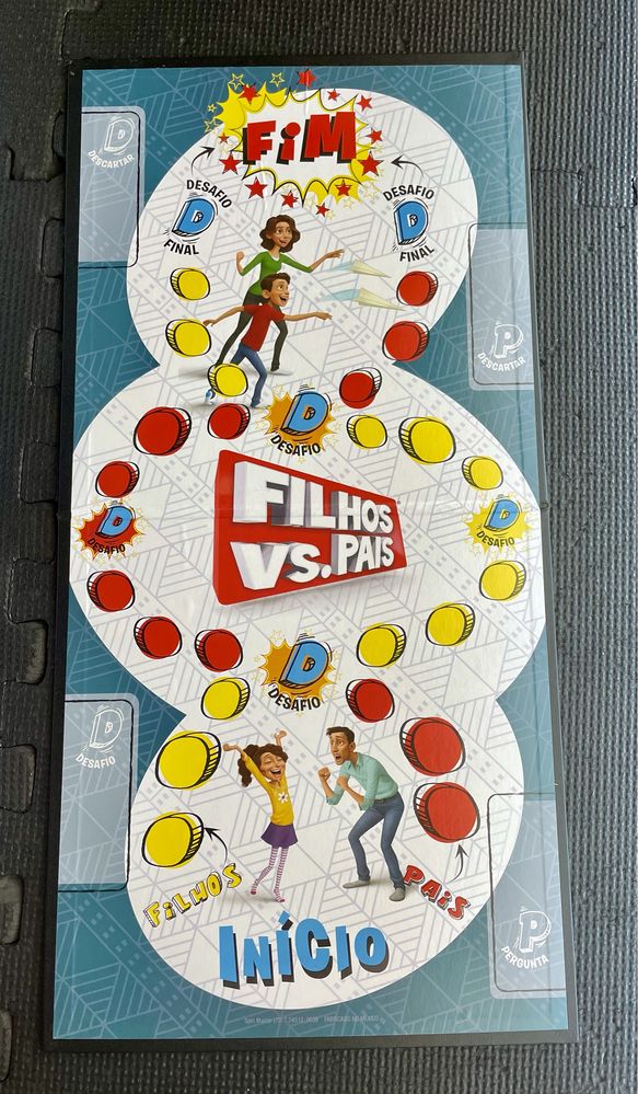 Jogo Perguntas Filhos vs. Pais NOVO