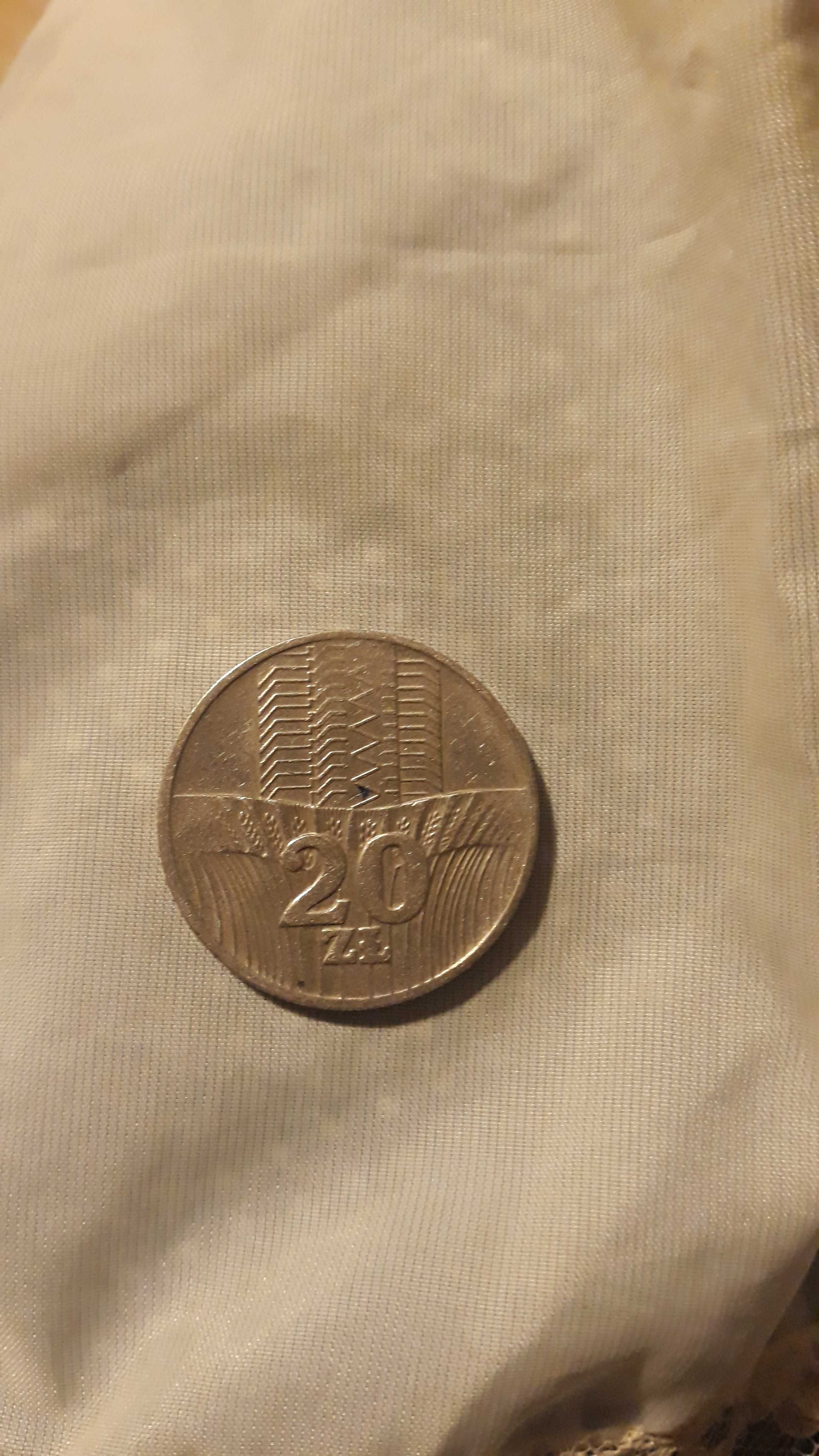 Moneta 20 zlotych z 1976 roku