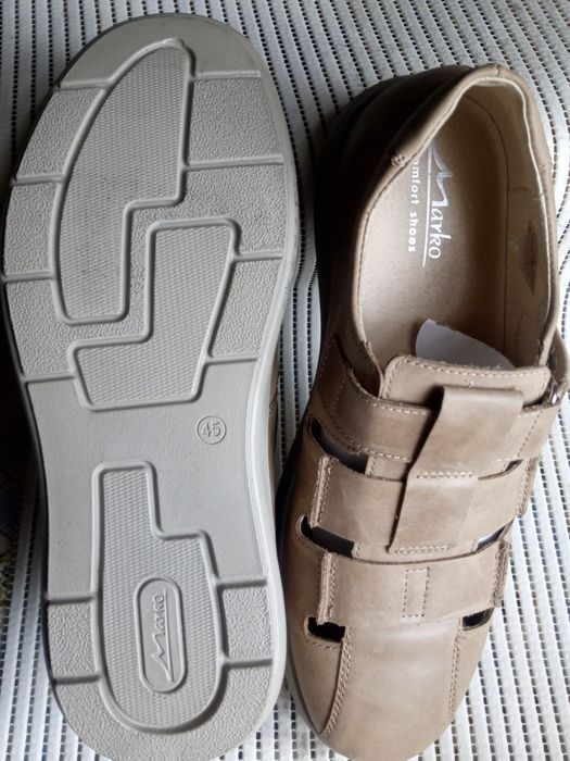 Мужская летняя обувь фабрика "Марко"