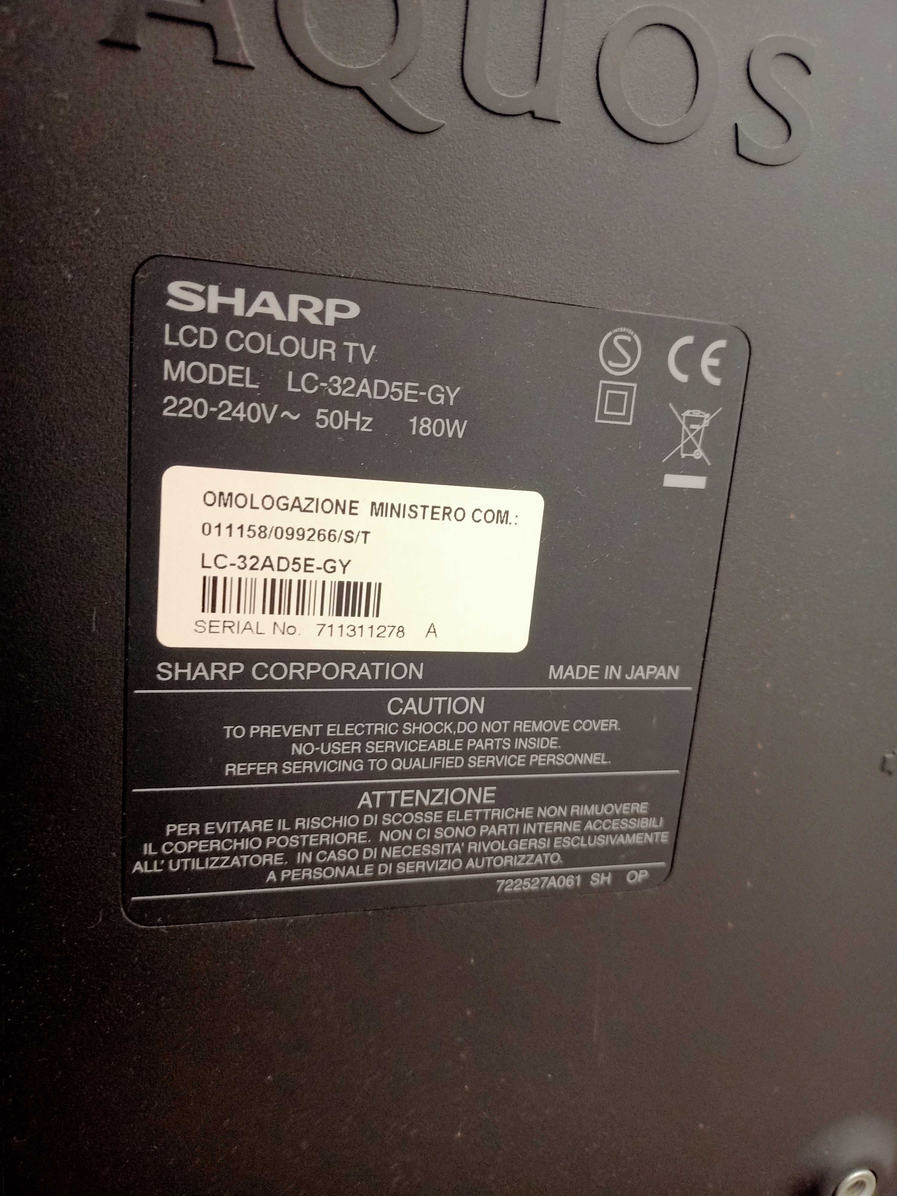 Telewizor Sharp 32 cale