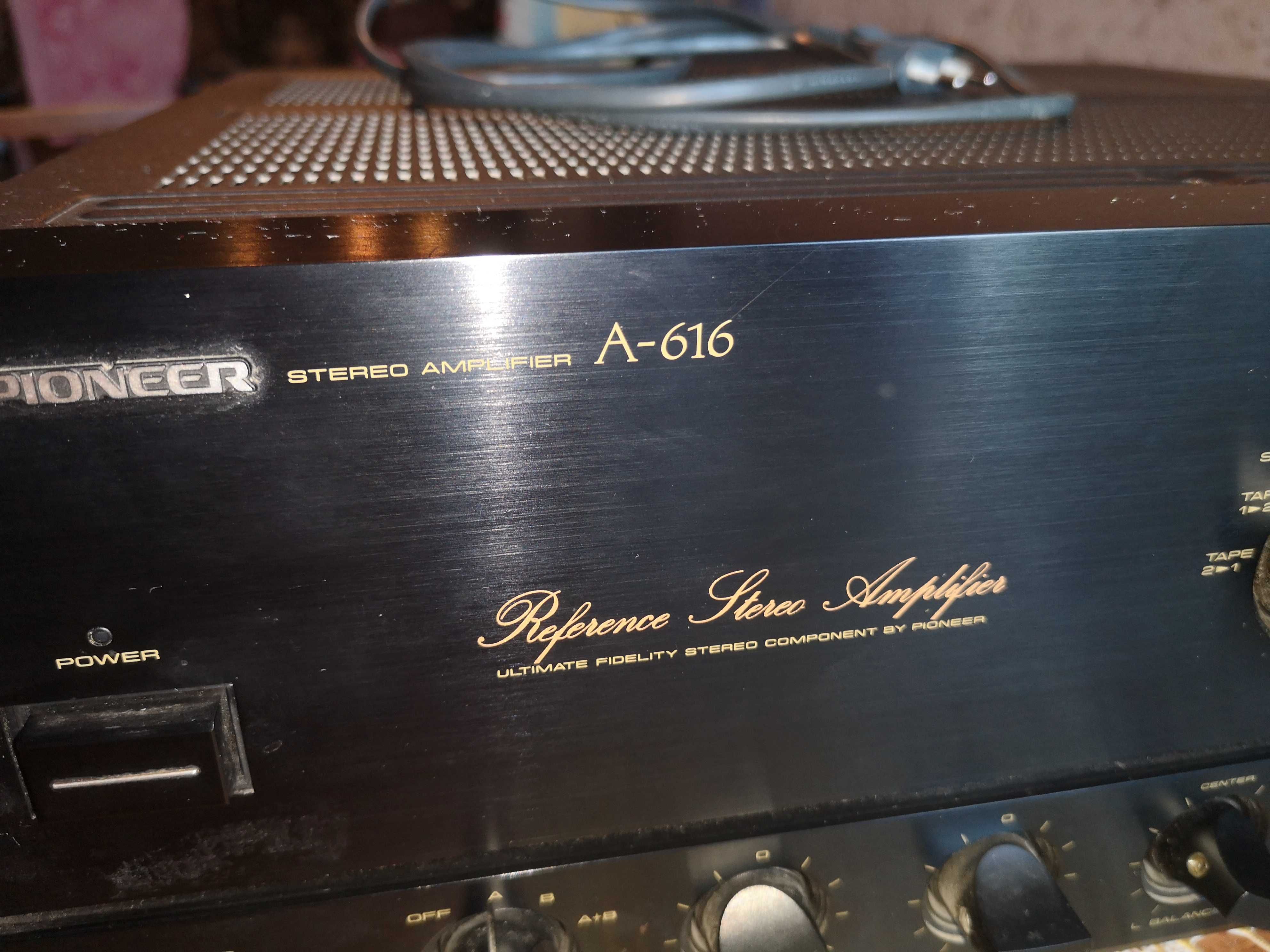 Pioneer А 616 stereo amplifier. Усилитель