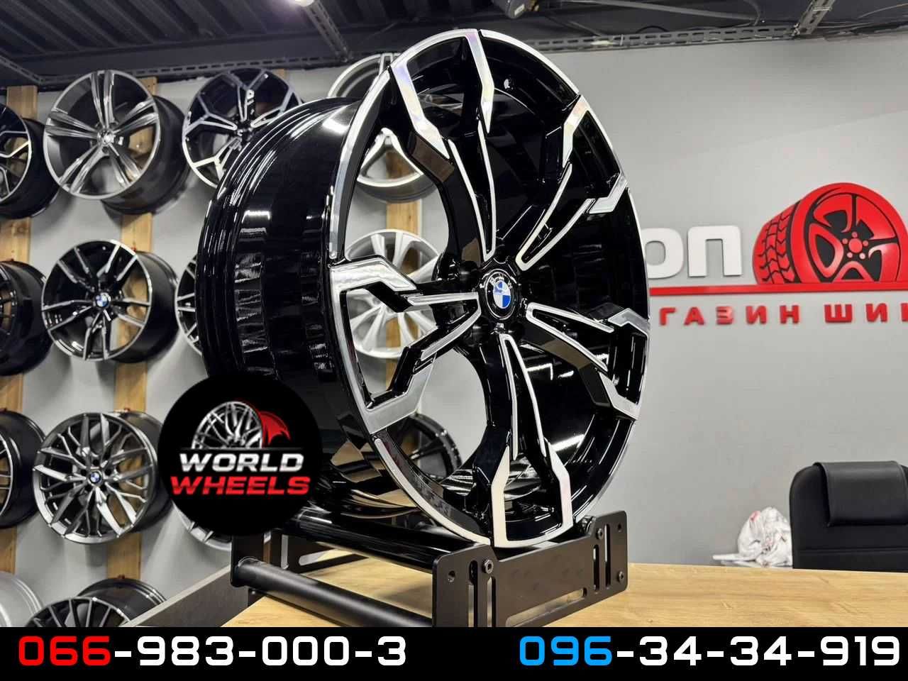 Диски R20 5x112 BMW G01 X3 G20 G30 G07 G11 G26 765M стиль різноширокі