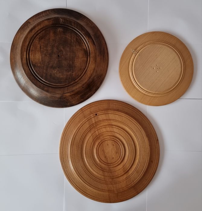 Декоративна тарілка дереворізьблення