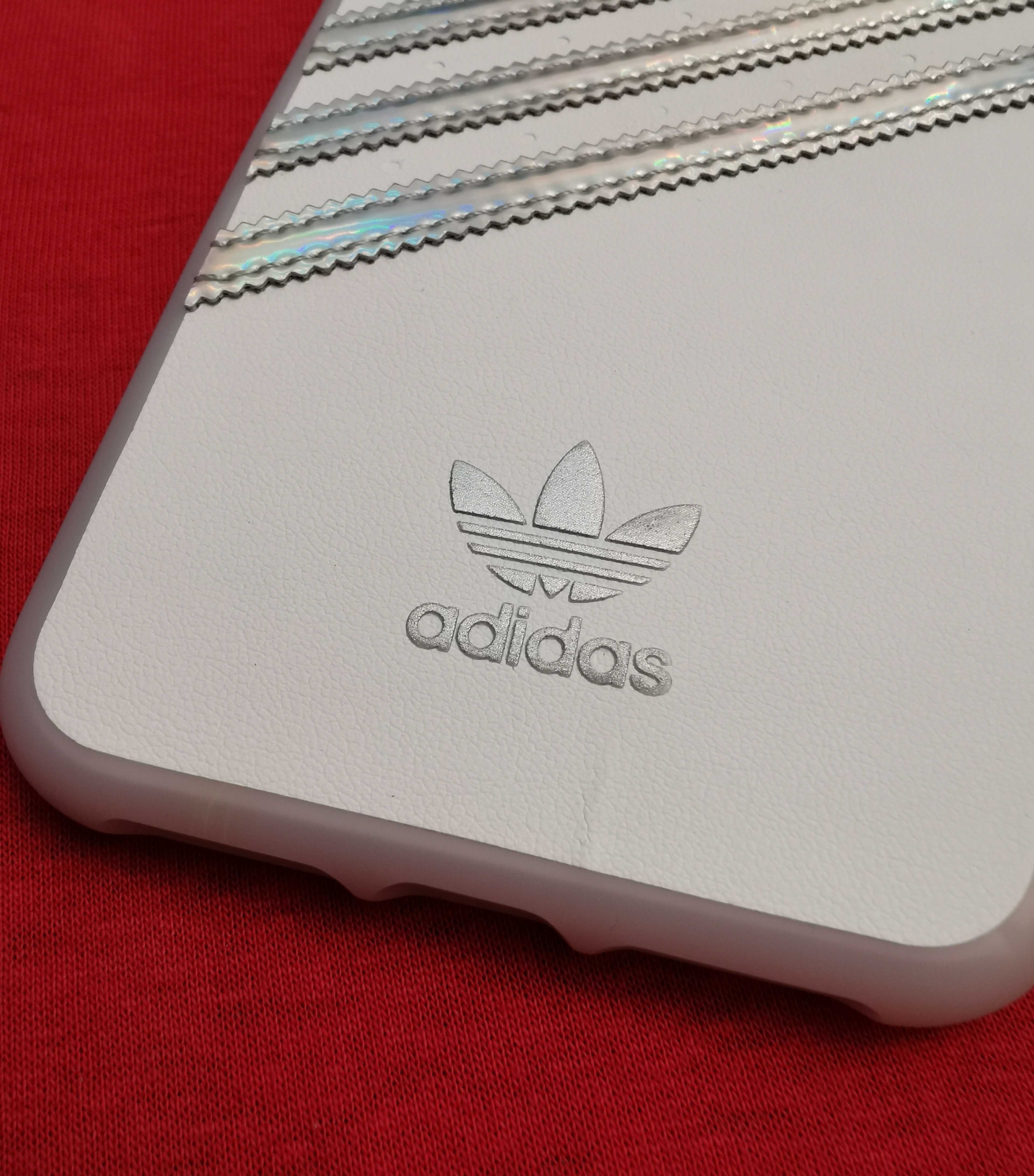 Nowe! etui iPhone 11 Pro Max białe Adidas holograficzne case Warszawa