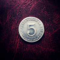5 centimos z 1957 roku - Repubkika Panamy
