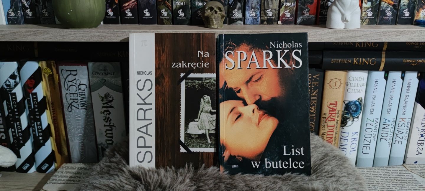 Zestaw 4 sztuk Nicholas Sparks książki