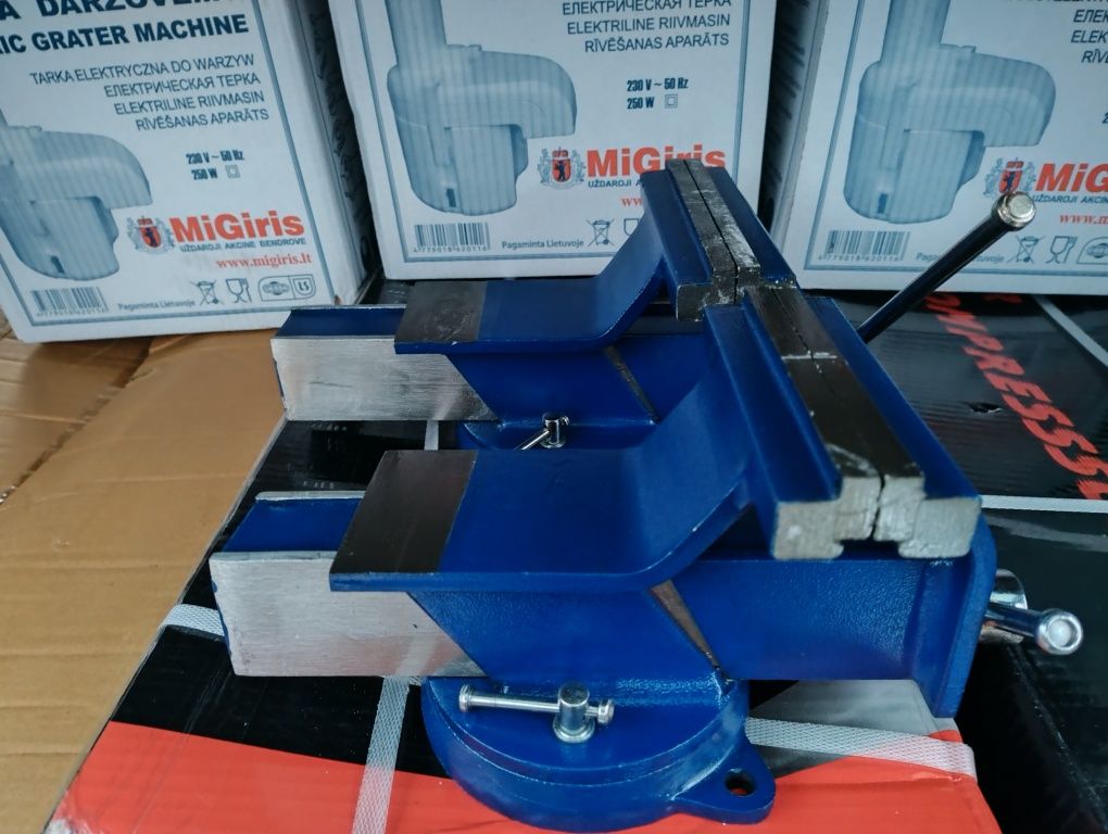 Imadło Ślusarskie Obrotowe Stalowe 150mm