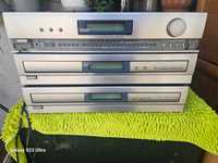 wieża segmentowa denon ampli deck cd stereo