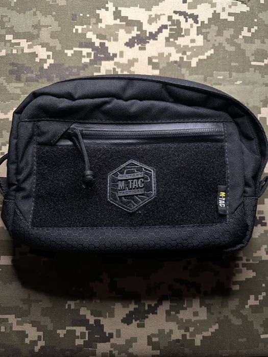 M-TAC підсумок утилітарний Elite Hex Black з вставкою всередині, edc