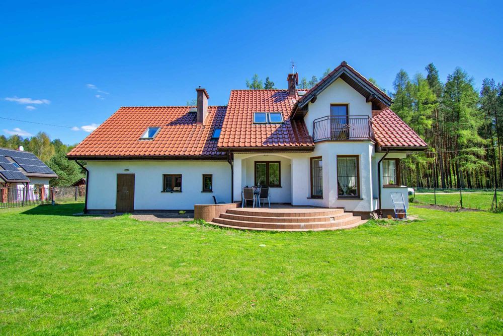 Dom Mazury (200m2) ok.Szczytna przy lesie, 400 m od jez. Wałpusz