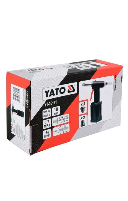 Пневматический заклепочник YATO YT-36171