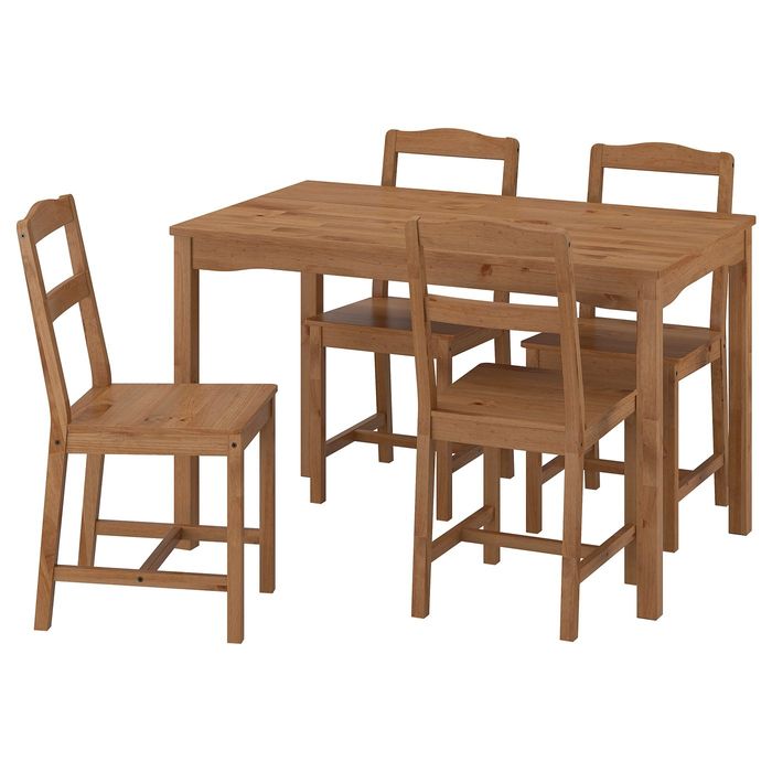 Stół i krzesła zestaw Ikea Hagernas