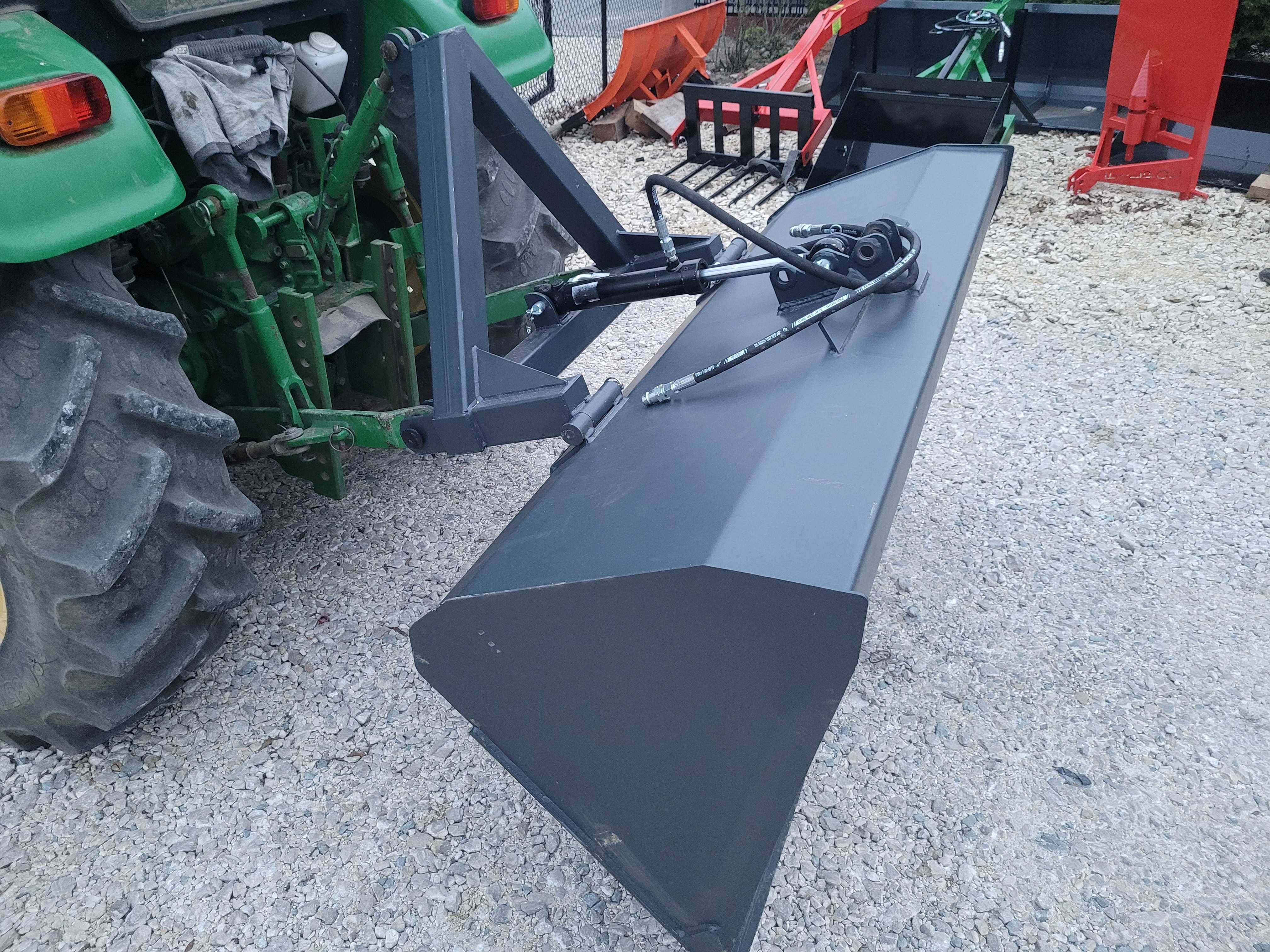 Łyżka/ łycha na tył ciągnika z KIPREM HYDRAULICZNYM Szufla 1.4 do 2.0m