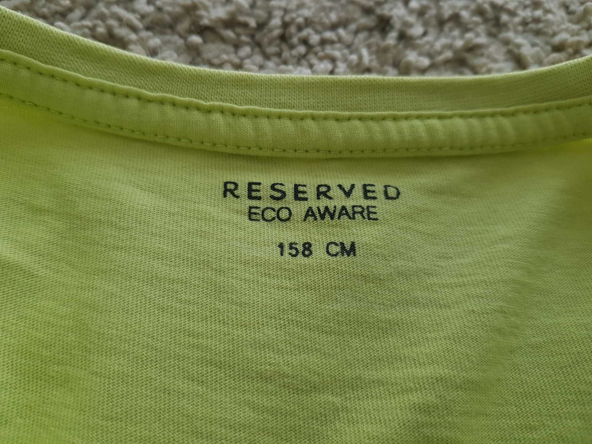 Koszulka kanarkowa-żółta Reserved, #spoko, roz. 158