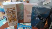 4 perfumes novos embalados