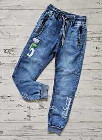 Jeansy chłopięce 152 (bardzo miękki jeans)