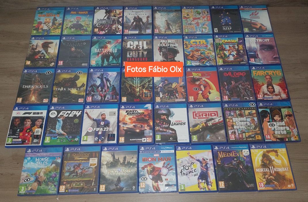 Jogos Ps4 Originais Novos & Usados Ler Anúncio  ( Desde 10€)