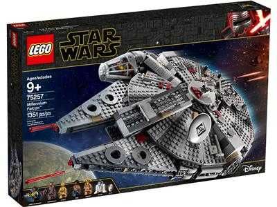75257 LEGO Star Wars Millennium Falcon - Novo - Perfeito Estado