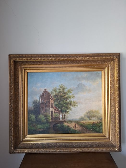 Quadro c/Moldura estilo barroco