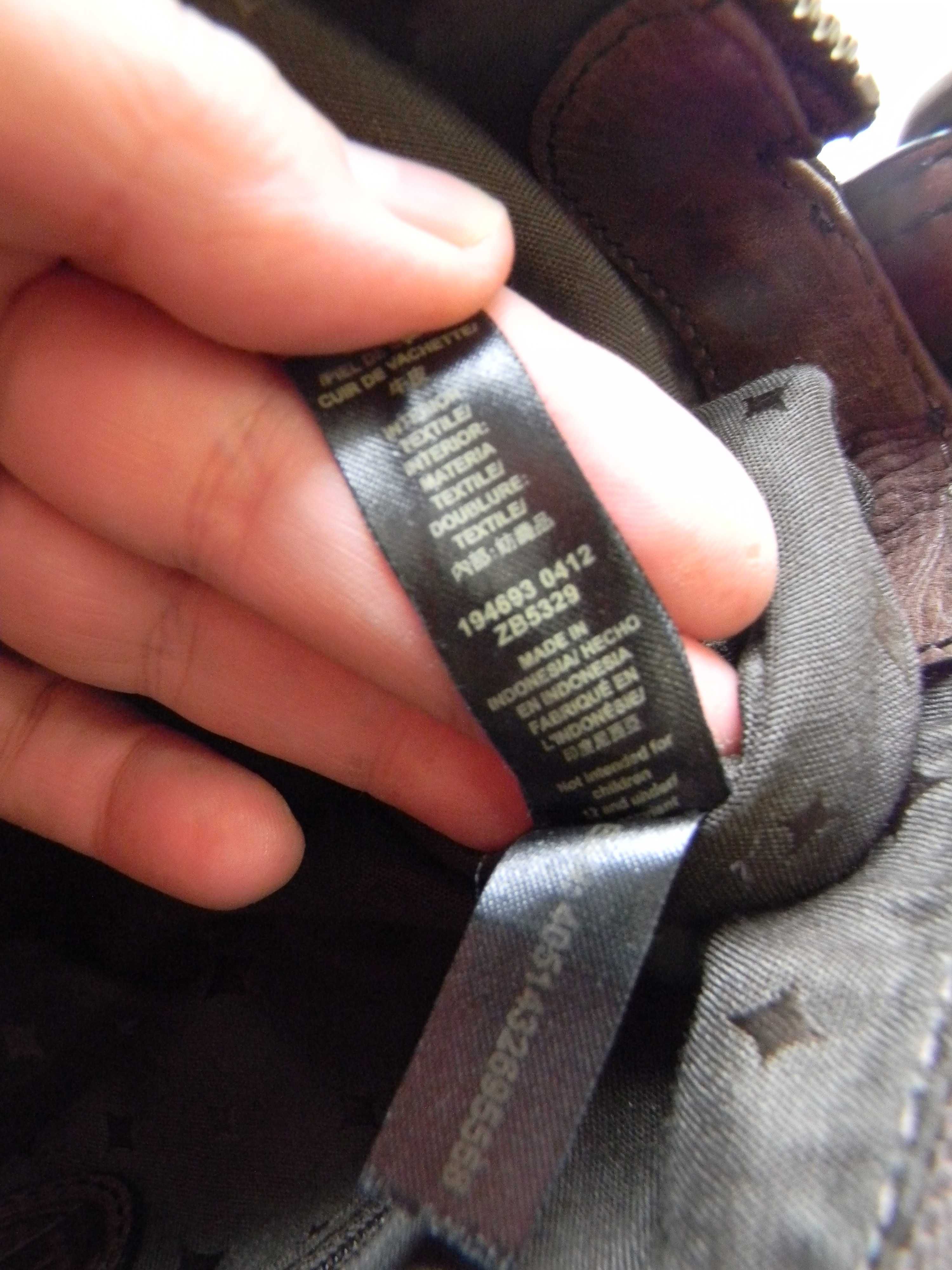 Кожаная сумка Fossil authentic