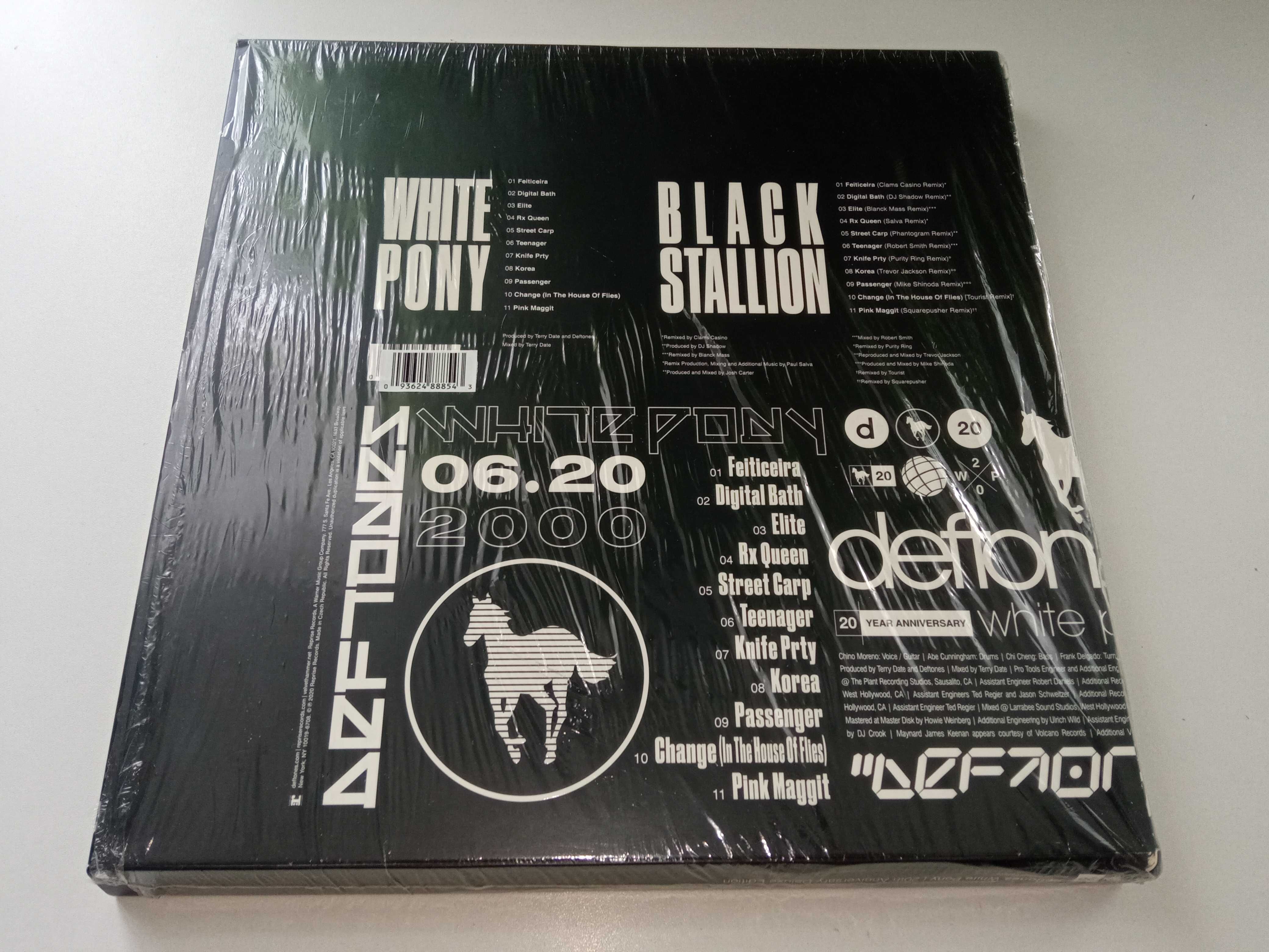 płyta winylowa deftones - white pony / black stallion (4lp box)