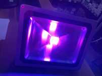Projetor RGB 100W LED para exterior