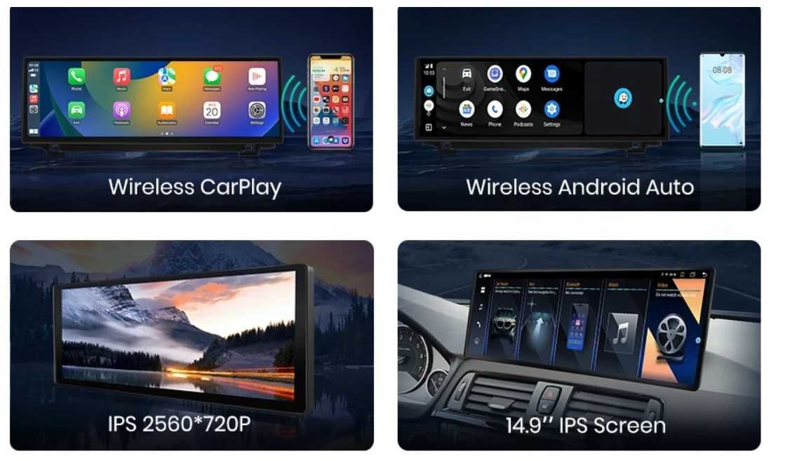 Radio GPS WiFi CarPlay Android BMW NBT F80 F82 F30 F31 F34 F32 F33 F36