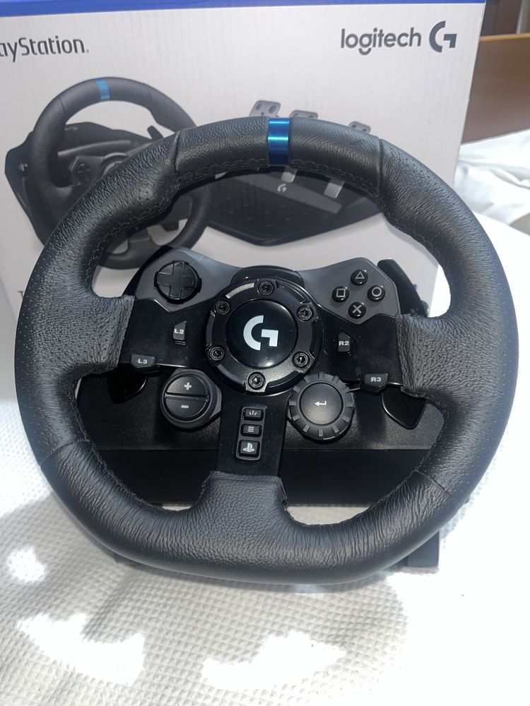 Volante Logitech G923 TrueForce – Como Novo (PS5/PS4/PC)