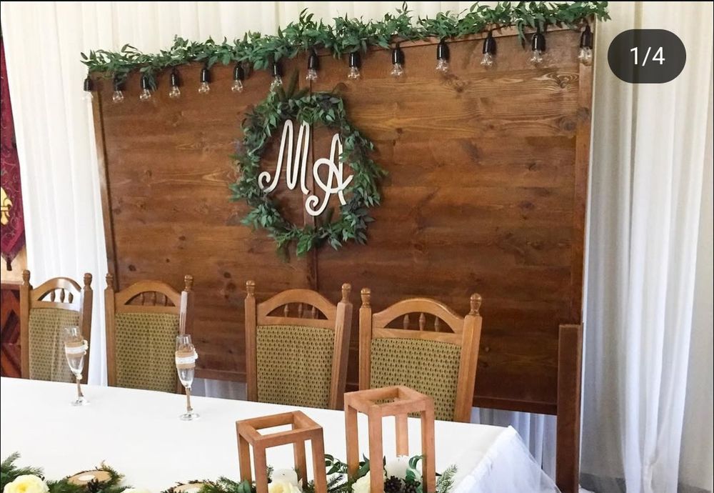 Фотозона з дерева