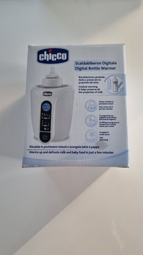 Aquecedor biberão Chicco digital