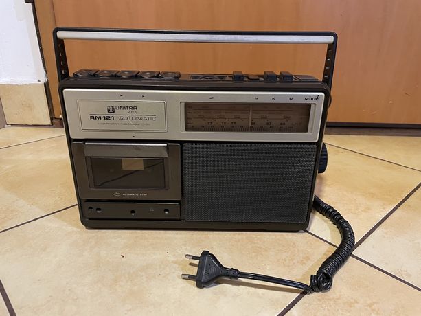 Radiomagnetofon kasetowy Unitra Kasprzak RM121