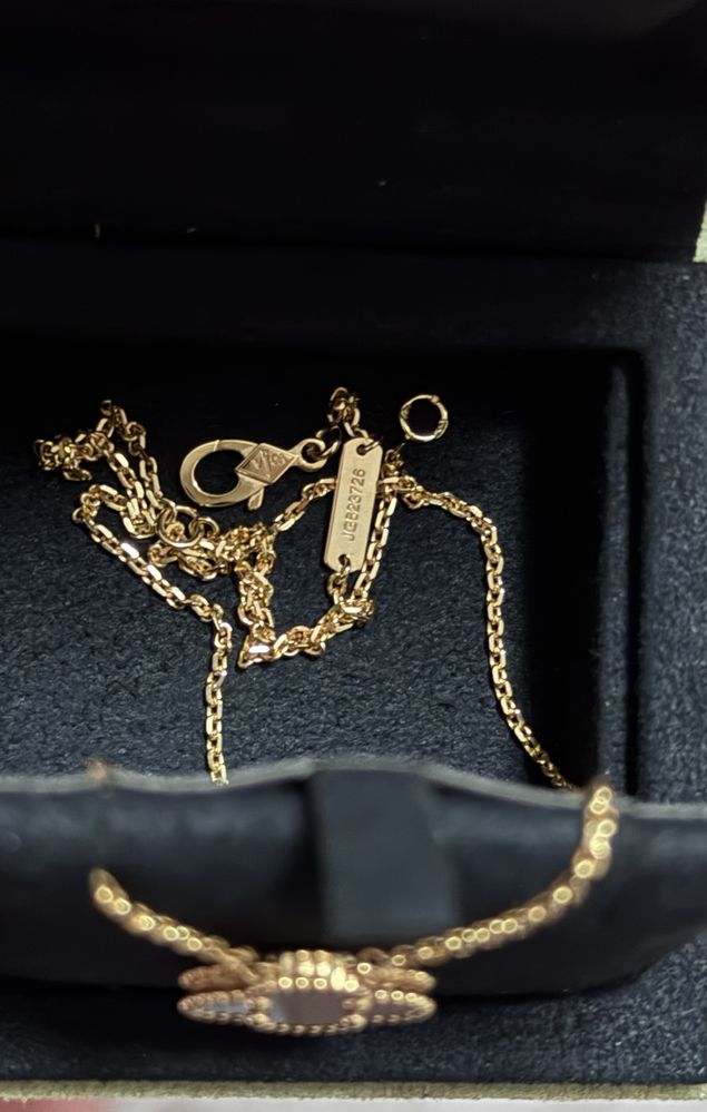Colar novo da Van cleef