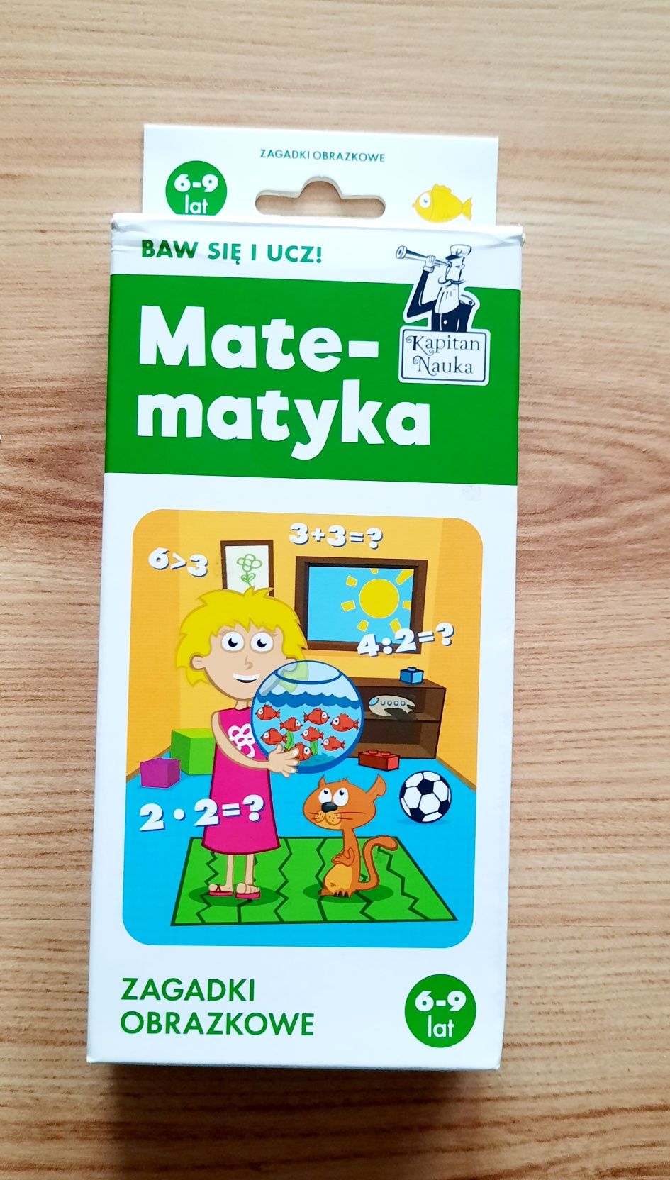 Kapitan nauka matematyka dla najmłodszych edukacja zabawa