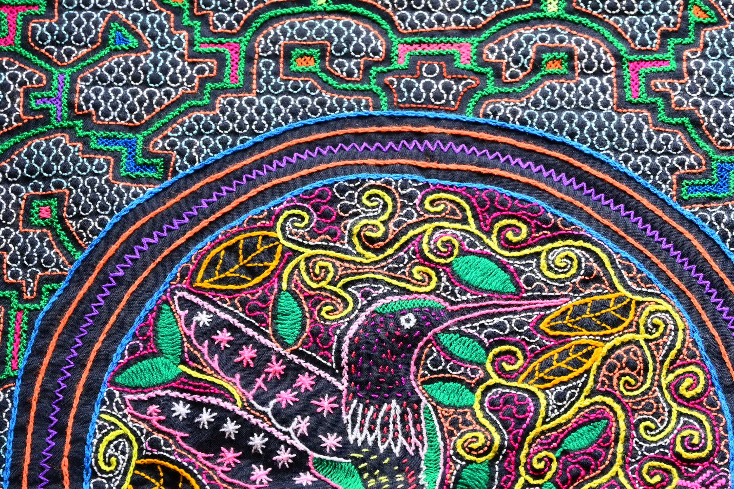 Icaro Altar Makatka Obrusik Shipibo Ayahuasca z Amazonii 100% handmade