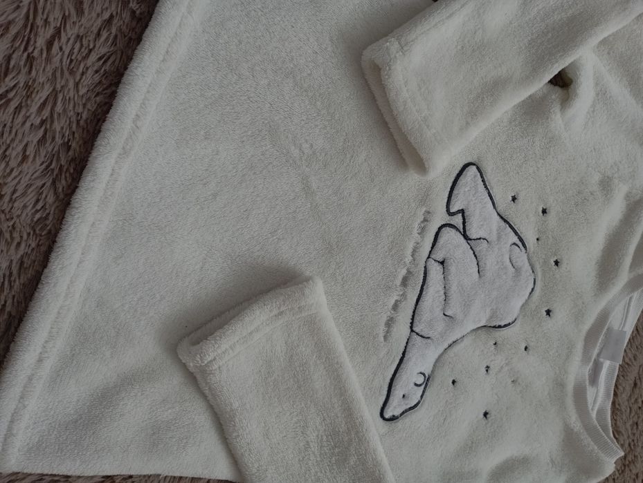 Піжамна тепла кофта Zara 128-134р 8-9р