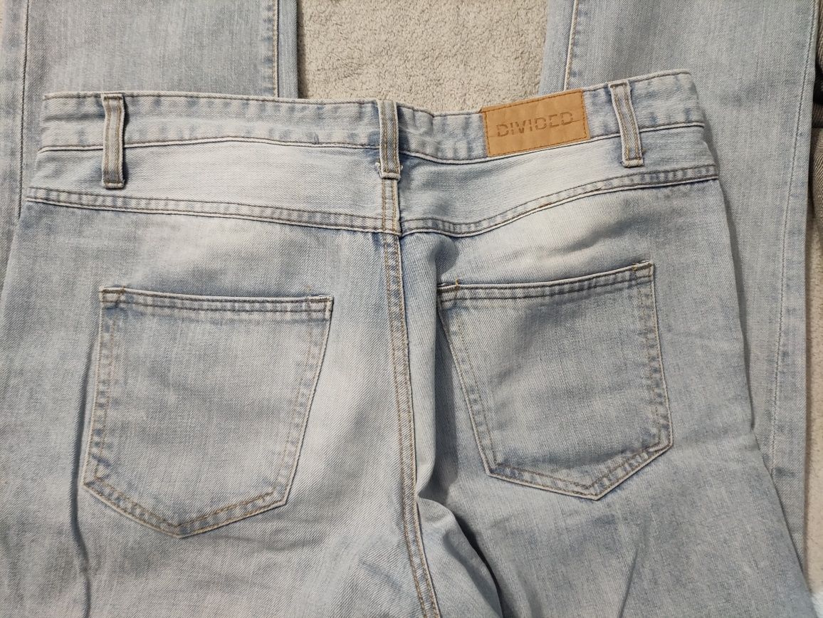 Spodnie H&M jeansowe męskie