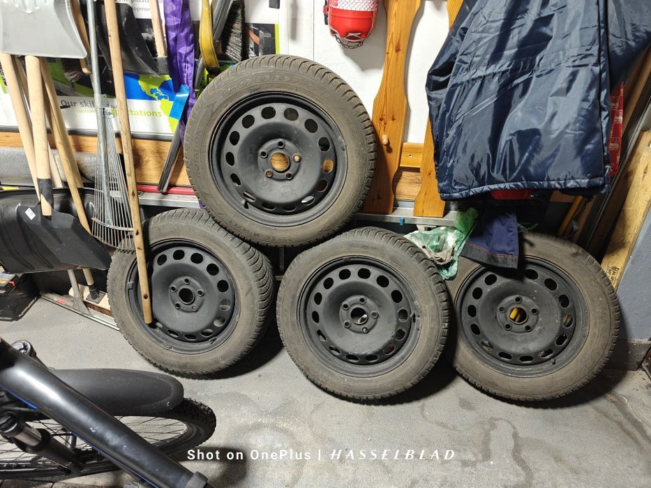 Koła stalowe 16" 205 x 55 opony zimowe