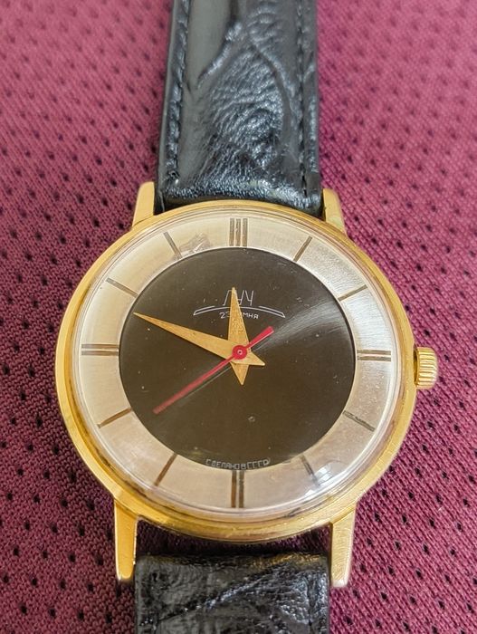 Наручний годинник Луч. Наручные часы луч в позолоте,ссср