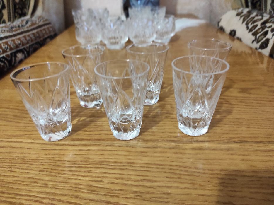Стопки фужери кришталь