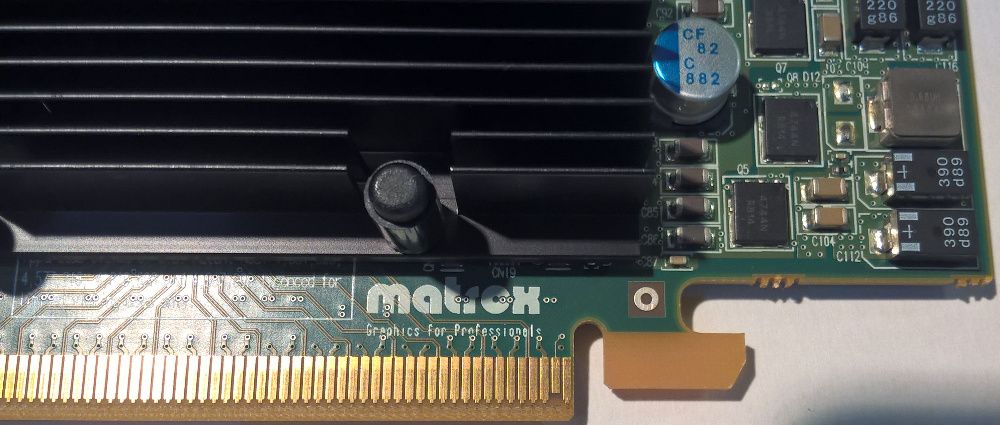 MATROX M9140 LAV PCIe x16 512MB/konektor KX-20