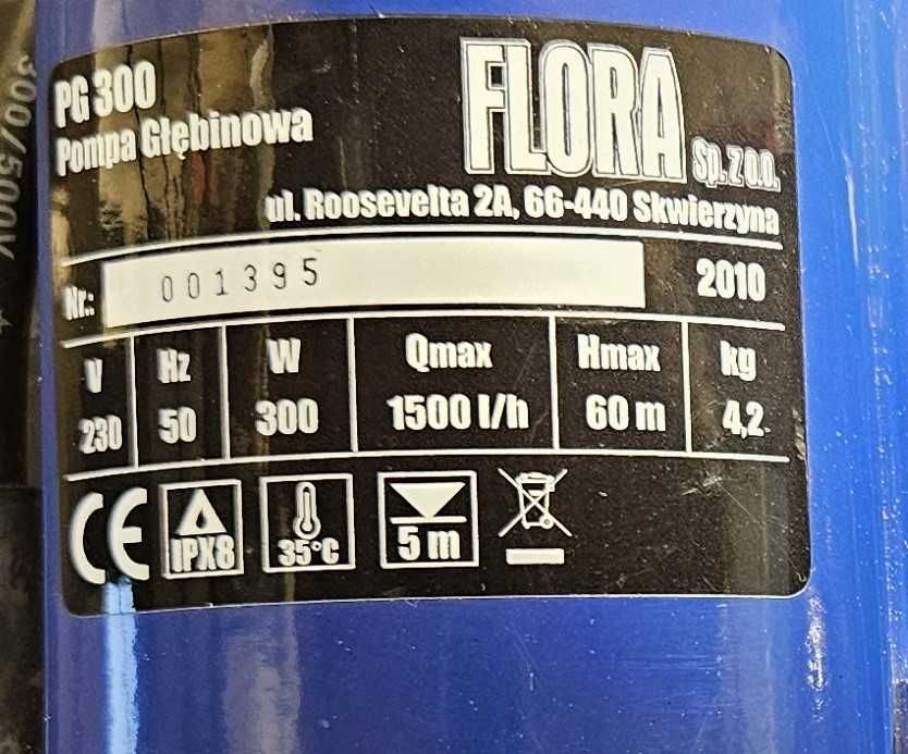 Pompa głębinowa Flora PG 300
