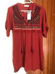 Túnica/vestido novo com etiqueta