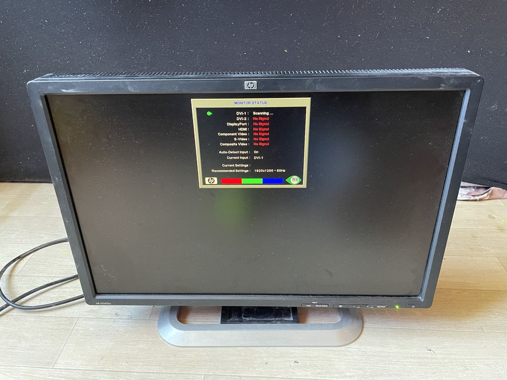 Monitor HP LP2475w X2