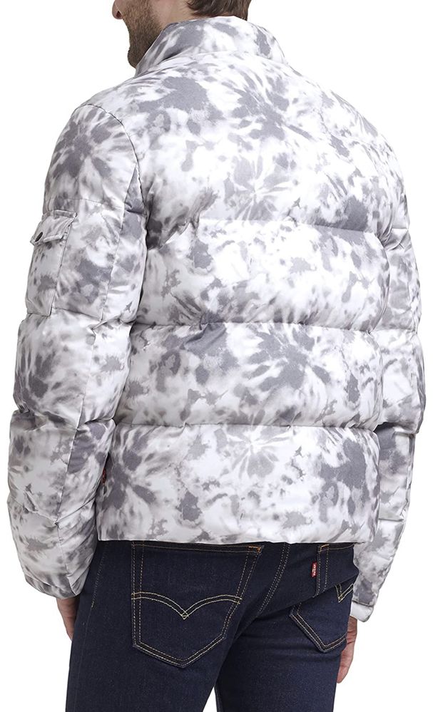 XXL 2XL 52 Levis пуховик куртка парка левіс левис білий белый серый