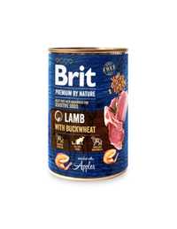 Brit Premium by Nature Lamb with Buckwheat 2x400g