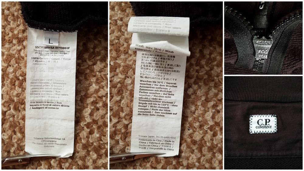 C.P. Company Funnel Watch-viewer Lens кофта світшот оригинал L