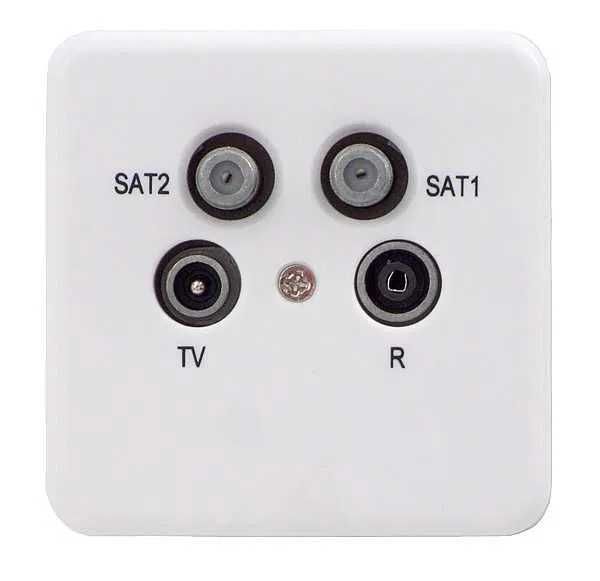 Gniazdo końcowe Signal RTV-SAT + PVR Kod.: R694140