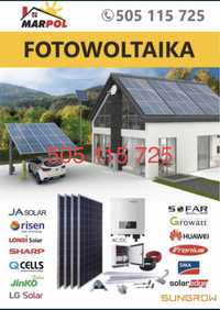 Fotowoltaika zestaw 5 kW Sofar Solar, Jinko Ja Solar